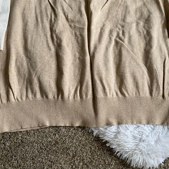 Lane Bryant Tan Sweater Size 28 NEW with tags - Picture 5 of 6
